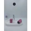 Parıldayan Elmas İşlemeli Mini Doldurulabilir Parfüm Şişesi 10 ML (Pembe)