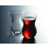 PAŞABAHÇE Beykoz 6 Parça Cam Çay Bardağı, Şeffaf, 145 cc