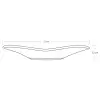 Paşabahçe Dantel Çay Tabağı 123 mm