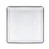 Paşabahçe Madlen Servis Tabağı 68683 Madlen Crystal Glass 24x24