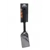 Paslanmaz çelik barbekü spatulası, siyah, 46 cm