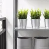 Paslanmaz Çelik Boyanabilir Bitki Saksısı 9 cm