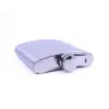 Paslanmaz Çelik Cep Matarası, Hip Flask 6 OZ