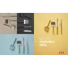 Paslanmaz Çelik Peynir Dilimleyici 19 Cm - Hardal