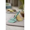 Paslanmaz çelik peynir dilimleyici, 19 Cm, turkuaz
