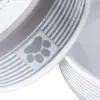 Paw & Patch Seramik Evcil Hayvan Koleksiyonu; Orta Set, 15x5 cm, Gri, 2 Parça