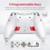 PC Wireless Controller with Mechanical Buttons; Tmr Joysticks & Triggers Gamepad Controller for PC Windows/Switch/Android, Enhanced Turbo/Macro, 1000Hz Report Rate PC Gaming Controller KP20