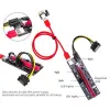 Pcı E 1X to 16X USB 3.0 Riser Ekran Kartı Bitcoin V009S 9.Nesil