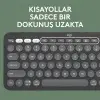 Pebble Keys 2 K380S 920-011859 Siyah TKL Q Kablosuz Klavye