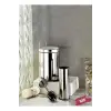 Pedallı Çöp Kovası Wc Fırça Set 3 lt Krom