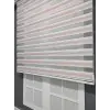 Pembe Beyaz Geçişli Zebra Stor (160x200)