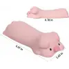 Pembe Domuz Şeklinde Yumuşak Squishy Mouse Pad