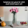 Pembe gül buketi yapım seti, 10374