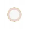 Pembe pasta tabağı seti, 21 Cm, 6 parça