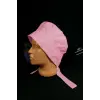 Pembe Tek Renk Mantar Bone