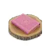 Pembe Vav Desenli Termo Deri Arapça Kuranı Kerim ve Seccade Seti