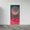 Peri Masalı Temalı Kapı Sticker Folyosu