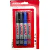 Permanent Marker Kesik Uç 4lü Blister
