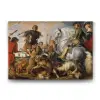 Peter Paul Rubens - Kurt ve Tilki Avı Tablosu - 90x60cm