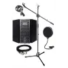 PF-30X Mikrofon Standı Yalıtım Paneli Xlr Kablo Pop Filter