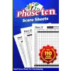 Phase 10 Score Sheets: Phase 10 Card Game - Small Cards For Scorekeeping