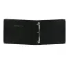 Pioneer T12JF-BK 30 cm x 30,5 cm Dikişli Suni Deri 3 Halkalı Cilt, Siyah