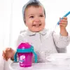 Pipetli Bardak 200 ml, Pembe