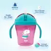 Pipetli Bardak 200 ml, Pembe