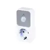 PIR01 Hareket Sensörlü, Pır Sensör 3680W, Priz Çocuk Korumalı