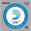 PL010 Elektro ve Akustik Tek Tel, E-(Mi), High Carbon St