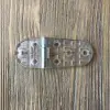 Plastik Oval Menteşe Şeffaf, 9 cm, (2 Adet)