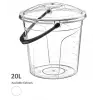 Plastik Şeffaf Kova 20 L E322