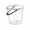Plastik Şeffaf Kova 20 L E322