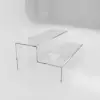 Pleksi Merdiven Stand, 2 Katlı — (Şeffaf)