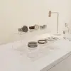 Pleksi Merdiven Stand, 2 Katlı — (Şeffaf)