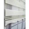 Pliseli Stor Zebra Perde, Sert Plastik Kasalı, 170x200, Ekru