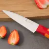Plurex Çok Amaçlı Bıçak, 8 cm, Kırmızı