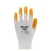 Pn5 Sarı No10 Polyester Astarlı Nitril İş Eldiveni 12 Çift