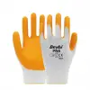 Pn5 Sarı No10 Polyester Astarlı Nitril İş Eldiveni 12 Çift
