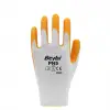 Pn5 Sarı No10 Polyester Astarlı Nitril İş Eldiveni 12 Çift