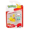 Pokemon Battle 2li Figür Seti Pikachu & Oshawott