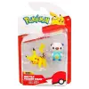 Pokemon Battle 2li Figür Seti Pikachu & Oshawott