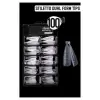 Poly Jel Kalıbı, 100lü, Stiletto Dual Form Tips, Kolay Kullanım