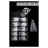 Poly Jel Kalıbı, 100lü, Stiletto Dual Form Tips, Kolay Kullanım