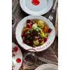 Pomodoro Stoneware Yemek Tabağı Seti, 4lü, 23 cm