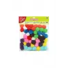 Ponpon 3 CM 25Lİ Karma