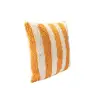 Pop Stripe Dokuma Yastık Hardal 45x45cm