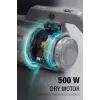 Pratic S P1200 Torbasız Dikey Süpürge - Antrasit