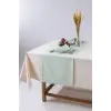 Premium Keten Runner 40 X 150 Cm (Adaçayı)