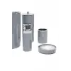 Prima Nova, Primanova Lenox 5li Banyo Aksesuar Set - Gri, EVİDEA7028